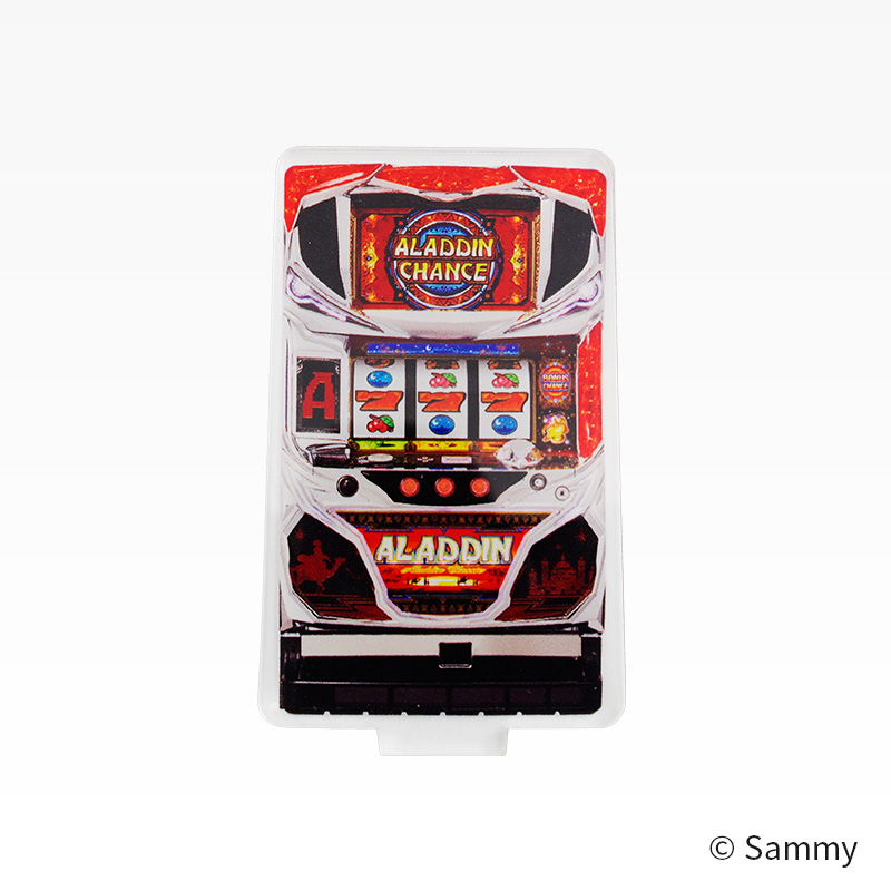 筐体型アクリルスタンド（パチスロアラジンAクラシック）