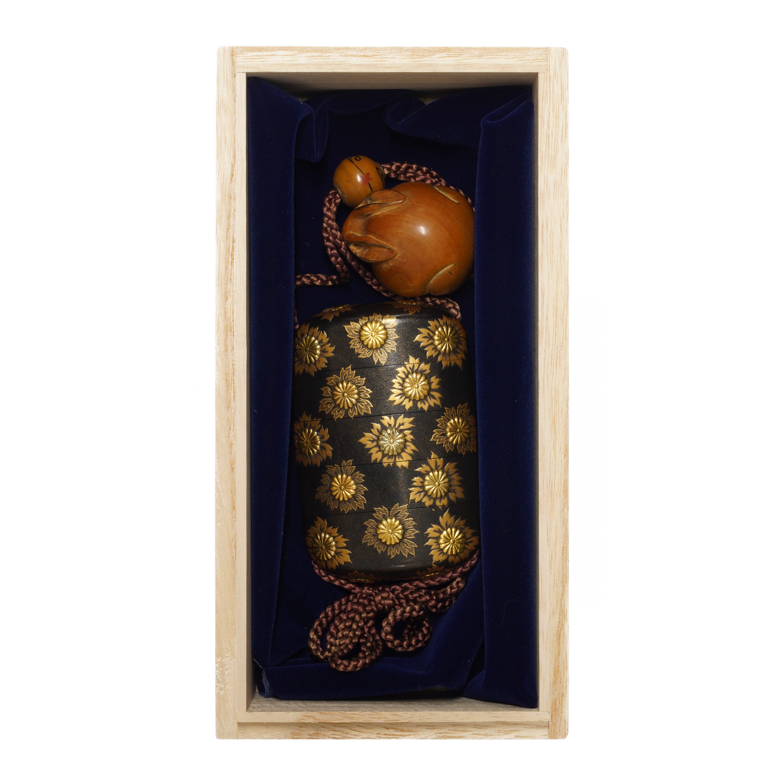 Traditional Japanese case-antique Inro (IR-20) | Samurai Museum Shop