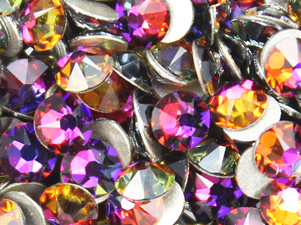 スワロフスキー クリスタルボルケーノ-#2058 4-ラインストーン