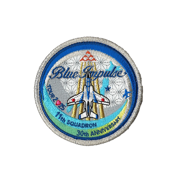 自衛隊グッズ ワッペン 航空自衛隊 ブルーインパルス 2025 ツアー