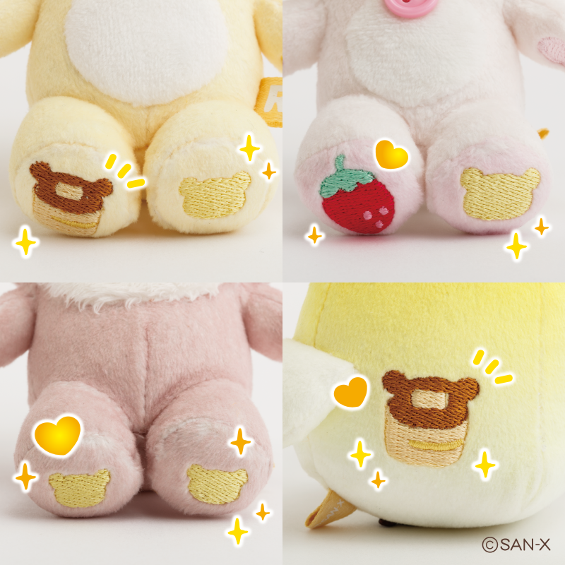 リラックマたちがホットケーキに！？海外イベント限定ぬいぐるみのご