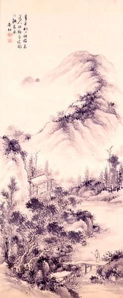 緑樹重陰・寒山行旅図 - 収蔵美術品 | 横浜 三溪園