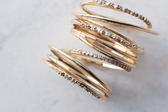 幻想的に輝く星々をリングに ” Hoshizora （星空）”コレクション