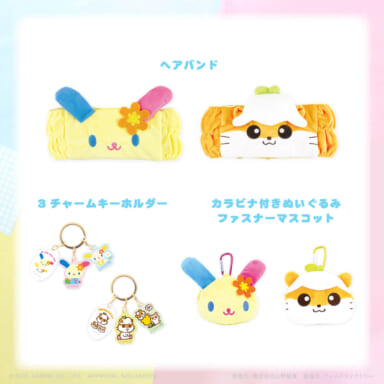 ティーズファクトリーからウサハナとコロコロクリリンの新作アイテムが
