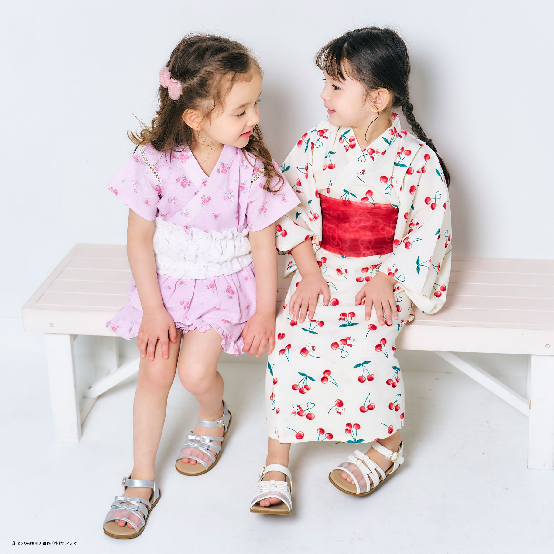 après les coursからサンリオキャラクターズのキッズ浴衣と甚平が登場