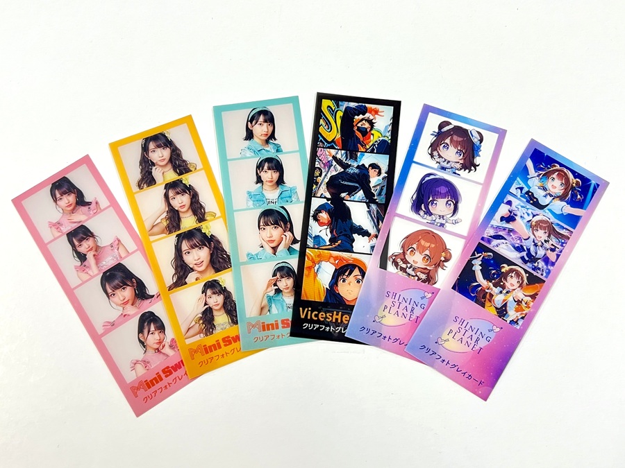 新商品情報 クリアピクチャーチケット、クリアフォトグレイカード