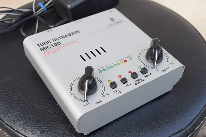 BEHRINGER MIC100 TUBEマイクプリアンプ | 中古 山陽電子商会 第弐録音