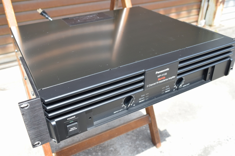 中古ハイインピーダンスパワーアンプ RAMSA WP-H122 PAパワーアンプ