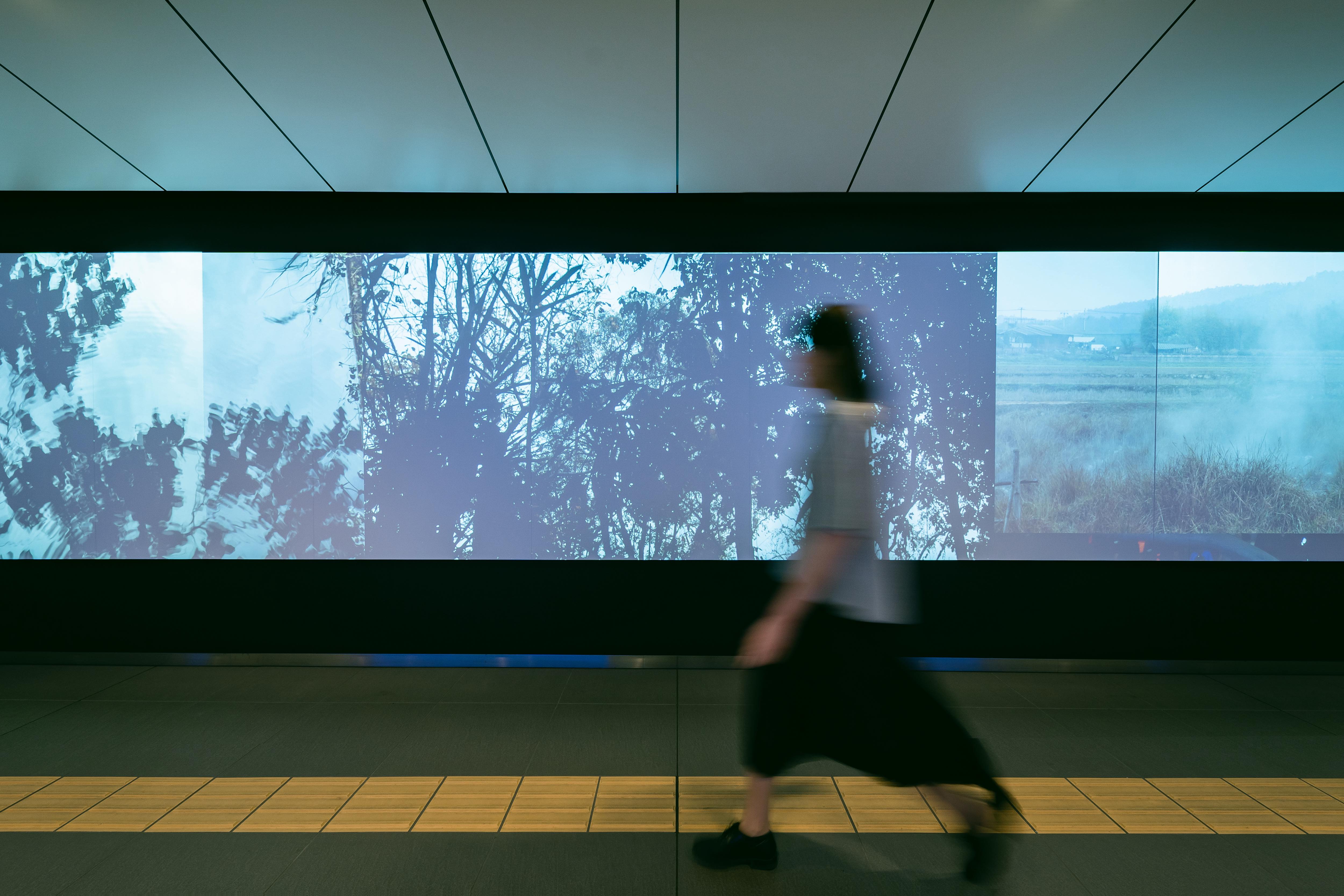 お知らせ】西2丁目地下歩道映像制作プロジェクト終了について