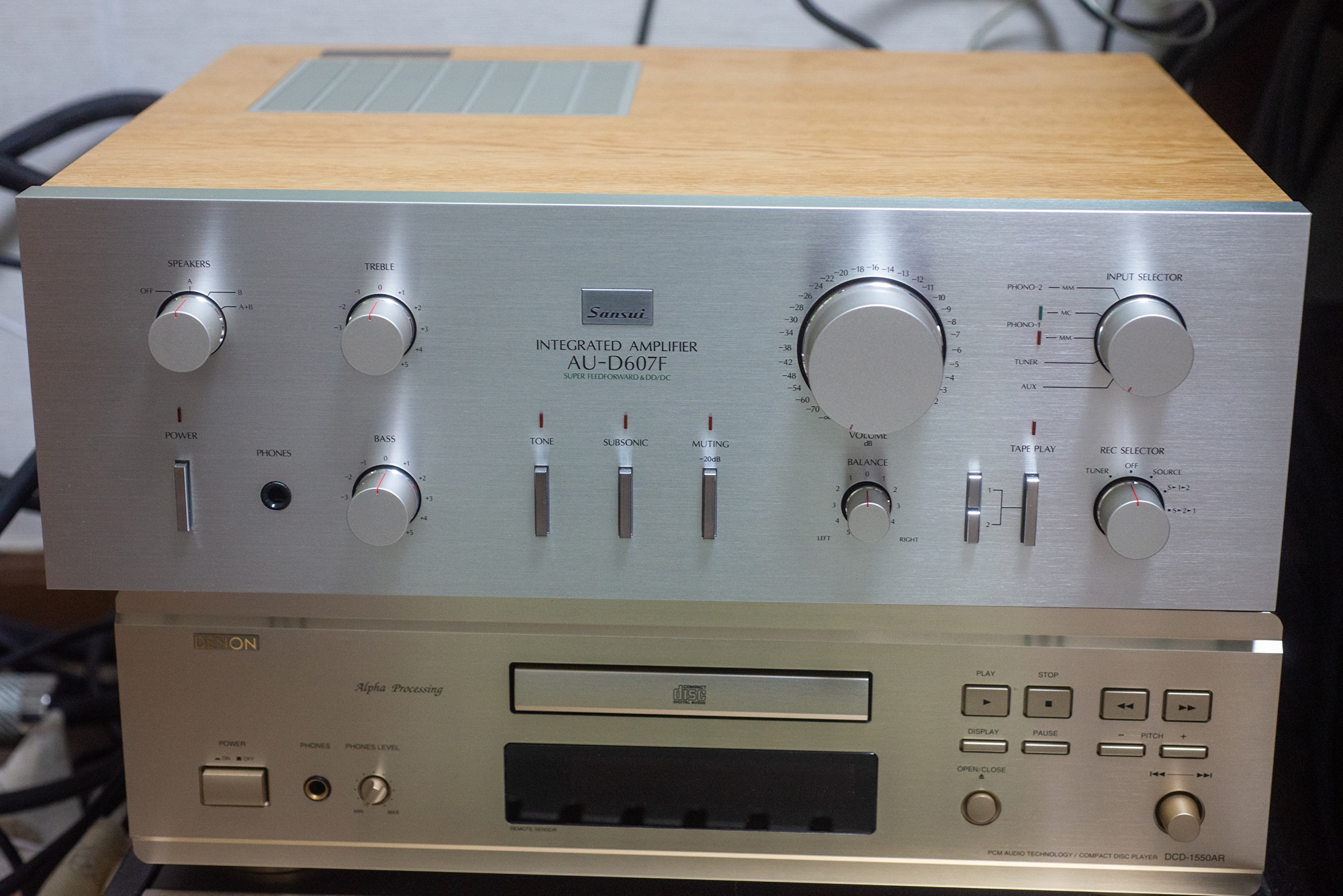 SANSUI AU-D607F | MacBSの日常生活的日記