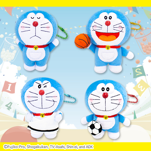 ドラえもんスポーツマスコットVol.2 プライズの情報サイト キャラとる