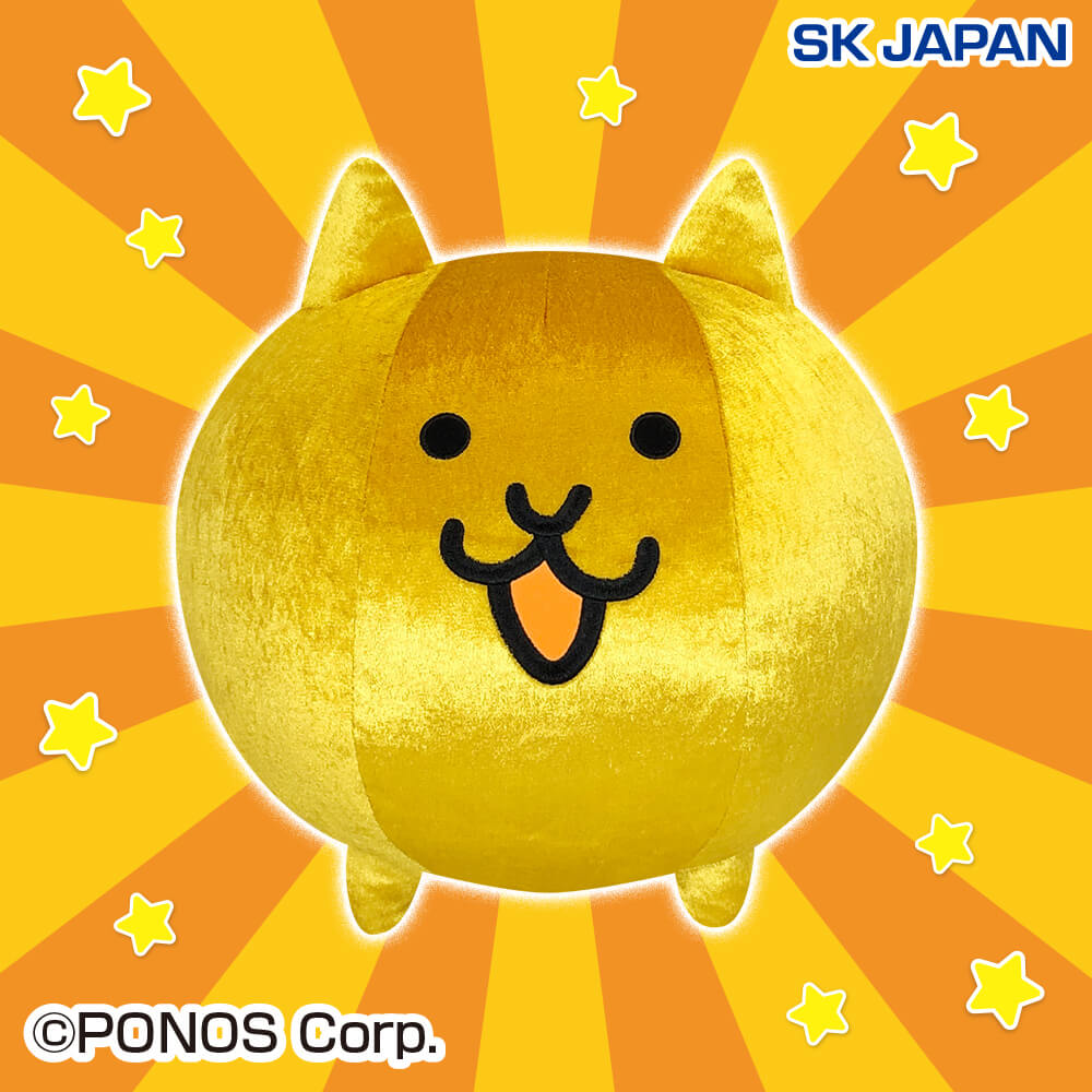 にゃんこ大戦争 超BIGぬいぐるみ(金ネコ)(再販) プライズの情報サイト