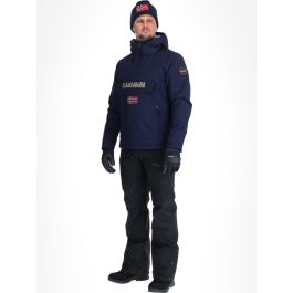 Napapijri, Rainforest Pocket 2 winter anorak men Blu Marine blue