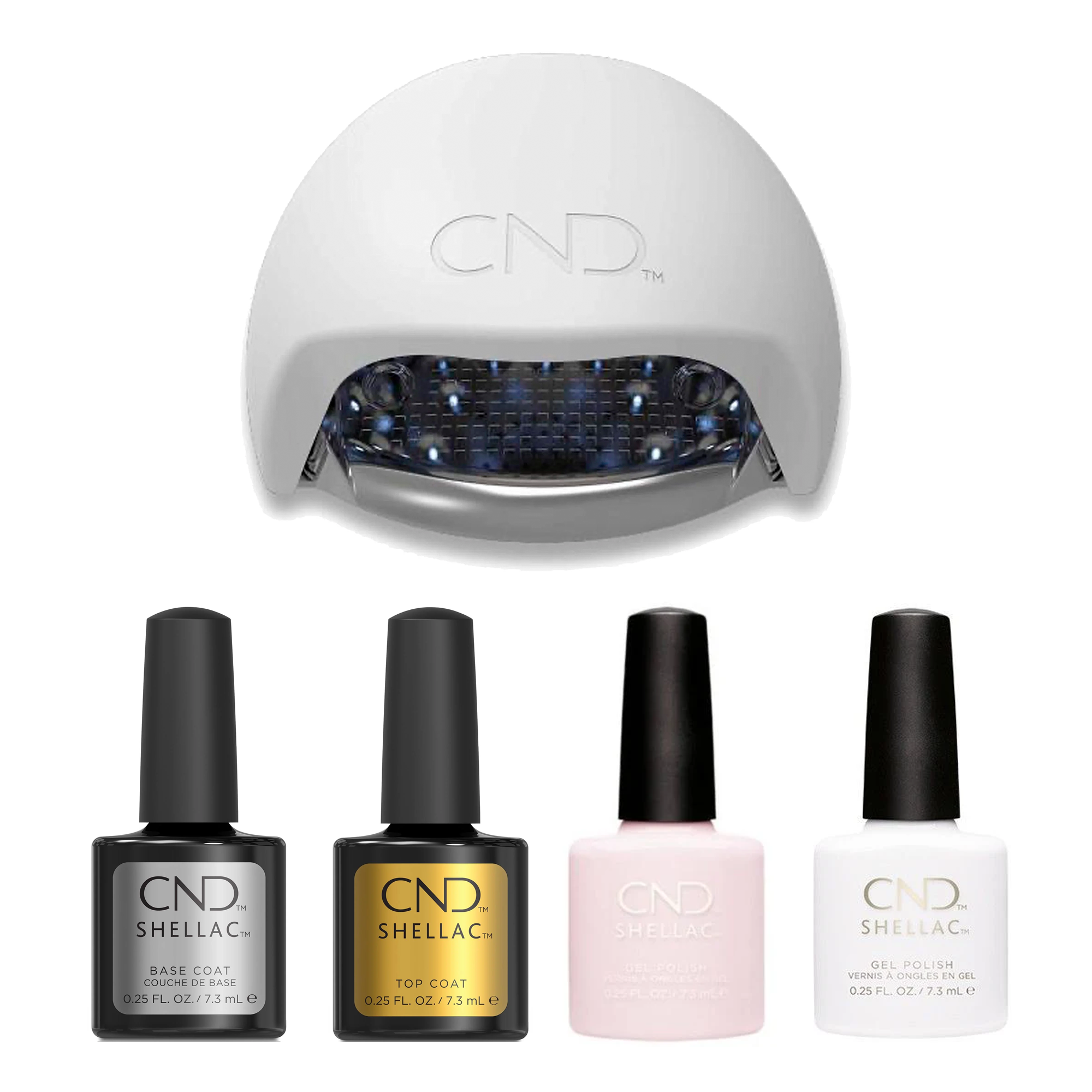 CND - Gel Basic Kit, Romantique & Cream Puff – Sleek Nail