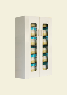 UVクリーンシューズ・安全靴殺菌保管庫12足保管タイプ窓あり – UV