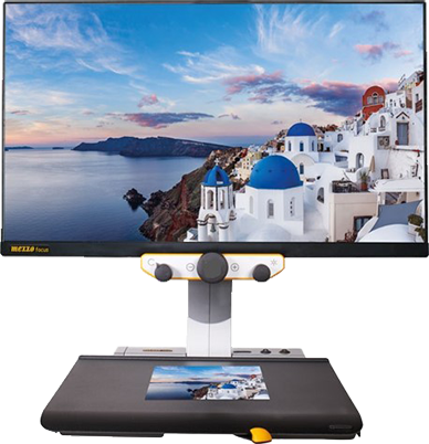 据置型拡大読書器 メゾ・フォーカス24｜システムギアビジョン