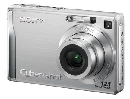 The Sony Cyber-shot DSC-W200 12.1-Megapixel Pocket Camera; Taking