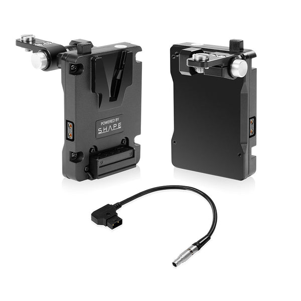 SHAPE Blackmagic PYXIS 6K V- Mount Pivoting Battery Plate – SHAPE wlb