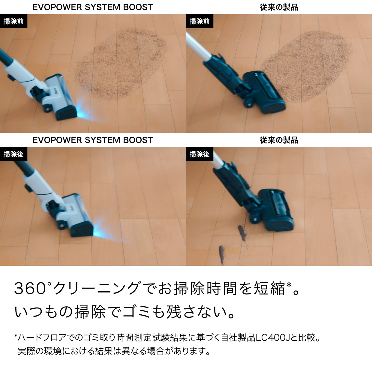 Shark EVOPOWER SYSTEM BOOST コードレススティッククリーナー LC600J