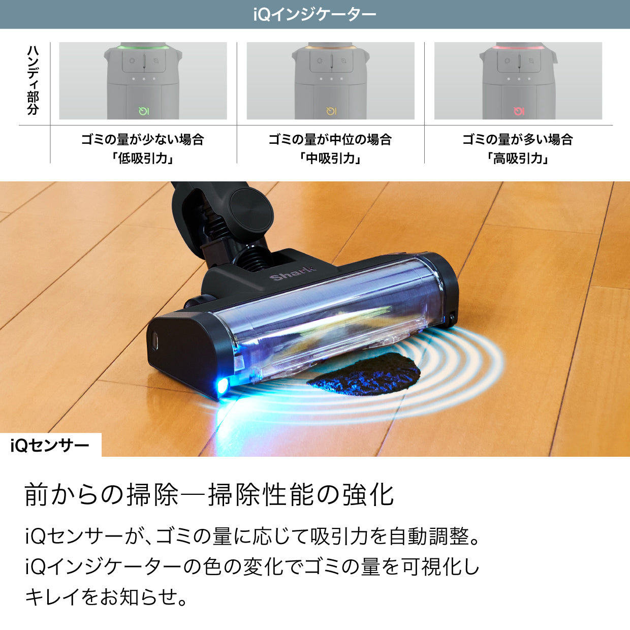 Shark EVOPOWER SYSTEM BOOST+ コードレススティッククリーナー LC701J