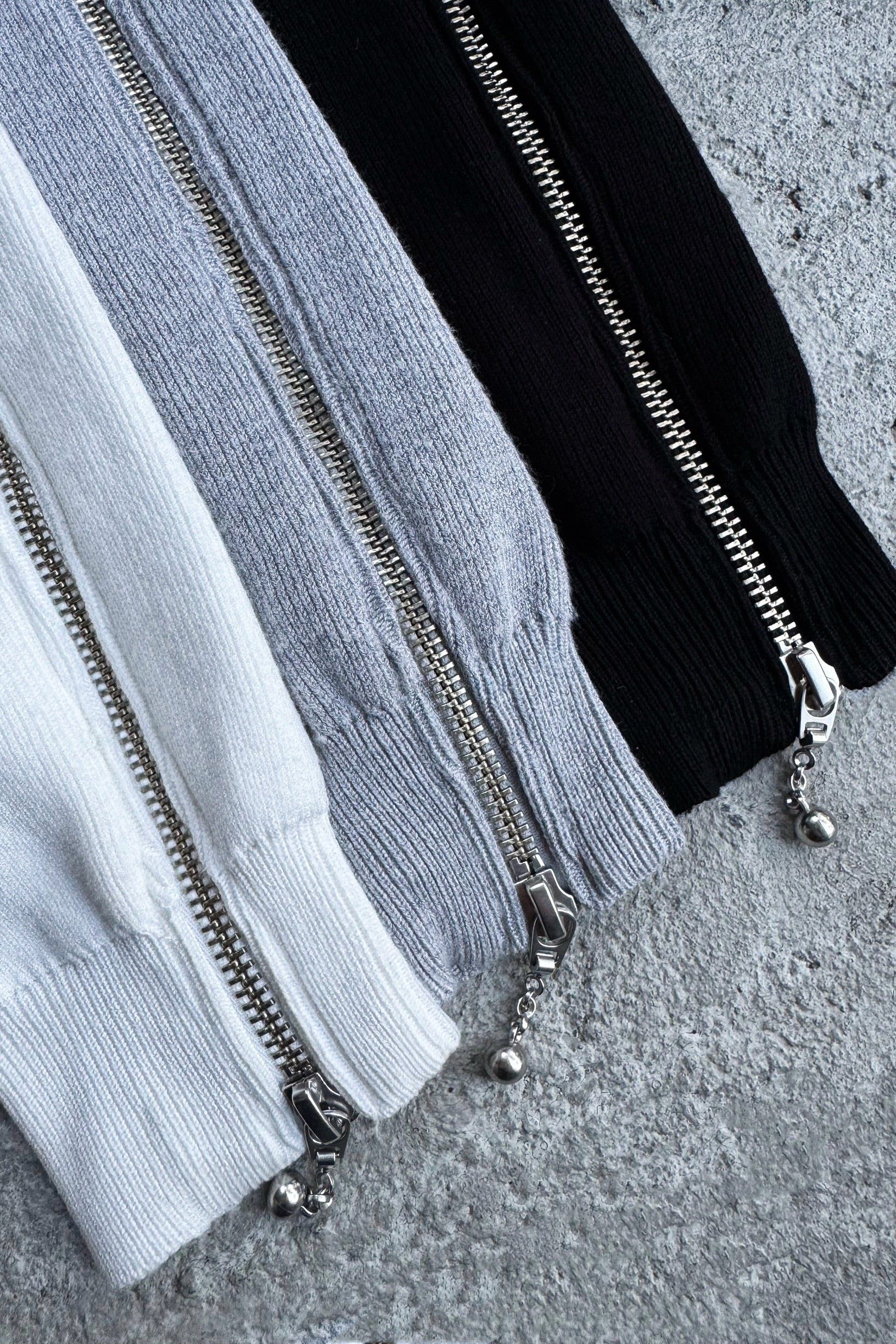 ZIPPER knit – shéller / シェリエ