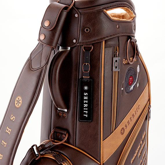 SMU-003CB.ダークブラウン（合成皮革） – キャディバッグ・ゴルフ