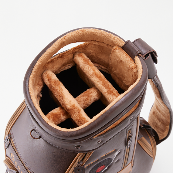 SMU-003CB.ダークブラウン（合成皮革） – キャディバッグ・ゴルフ