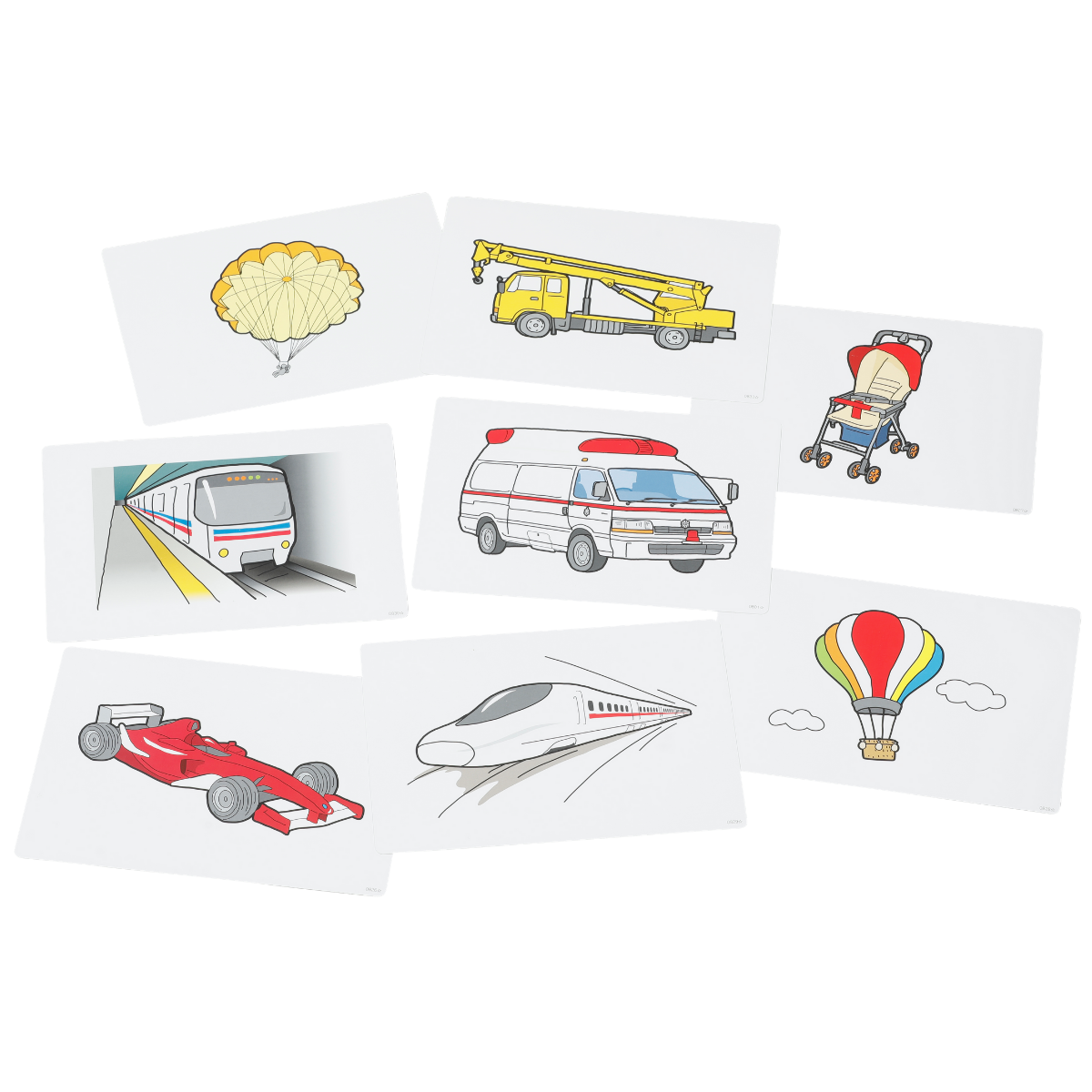 かな絵ちゃんカードB(英語版)【フラッシュカード】 | 七田式公式通販