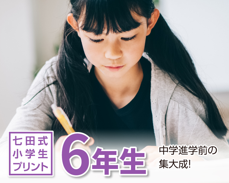 七田式小学生プリント6年生【科目を選ぶ】｜七田式公式通販