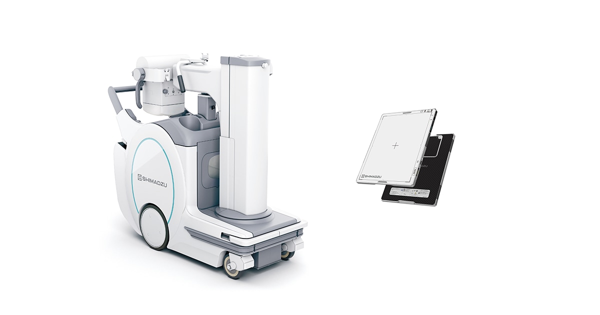 SHIMADZU] 回診用X線撮影装置の海外向け新タイプを発売 移動型のX線