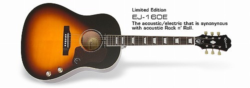 島村楽器限定販売モデル】Epiphone LTD ​EJ-160E入荷しました！｜島村