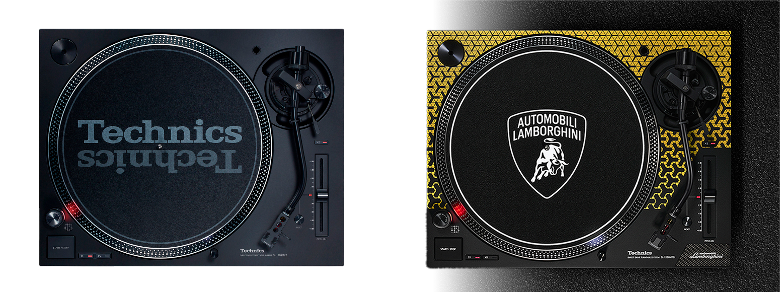 Technicsからランボルギーニとのコラボモデル『SL-1200M7B』が新発売