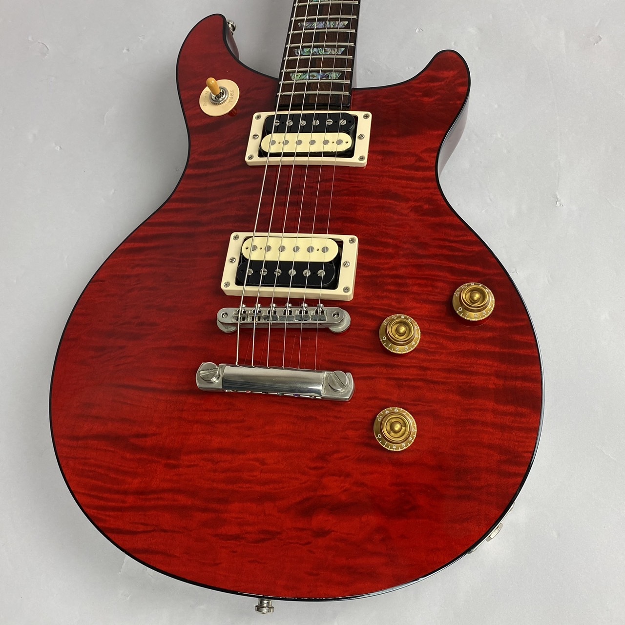 Gibson Custom Shop Tak Matsumoto DC Flame maple Top(1peace