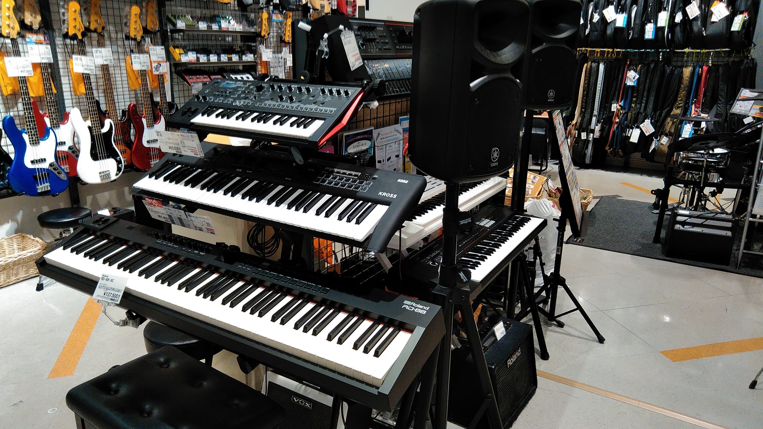 店舗で試せるシンセサイザーのご紹介！｜島村楽器 イオンモール神戸北店