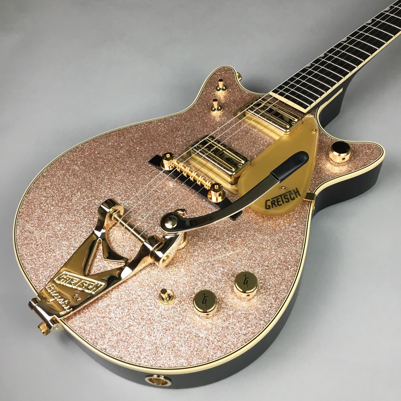 エレキギター】限定モデル-Gretsch-シャンパンスパークルトップが入荷