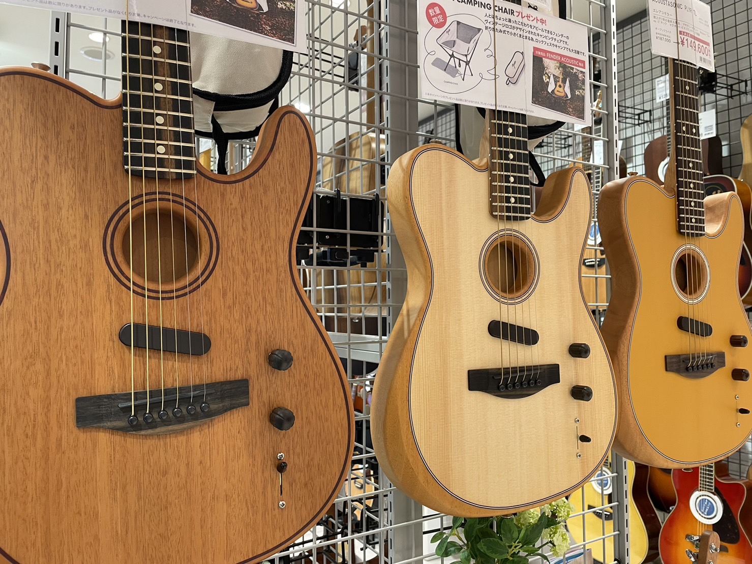 Fender】ACOUSTASONICの新品特価が複数本入荷しました！｜島村楽器