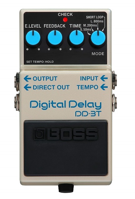 ディレイ】-BOSS-世界中のギタリストから支持されている”DD-3”が”DD-3T