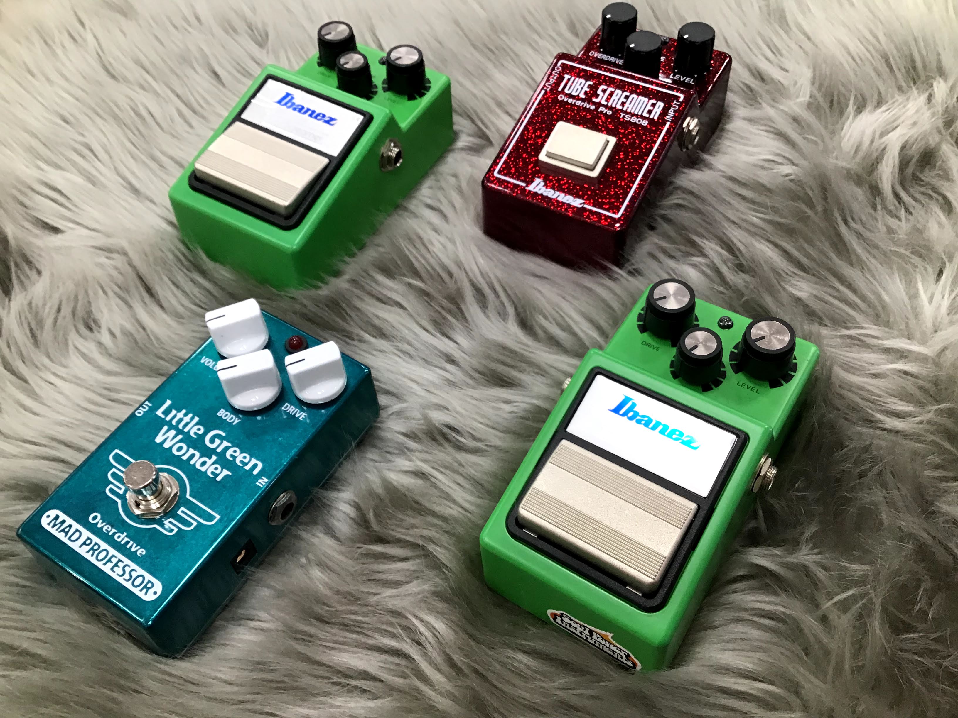 エフェクター】TS系エフェクター4種弾き比べできます！｜島村楽器