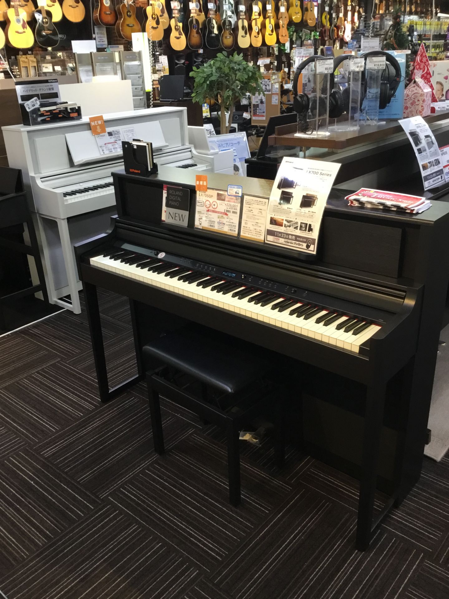 12/17 LX708GP先行展示開始！】電子ピアノ新商品！島村楽器×Roland