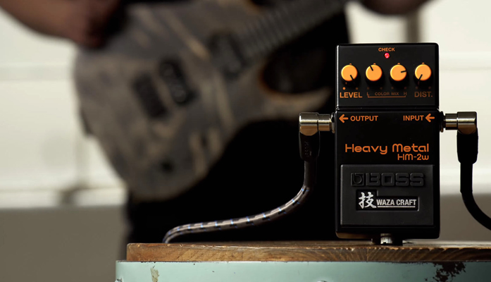 コンパクトエフェクター】BOSSの伝説的なディストーションペダルHM-2が
