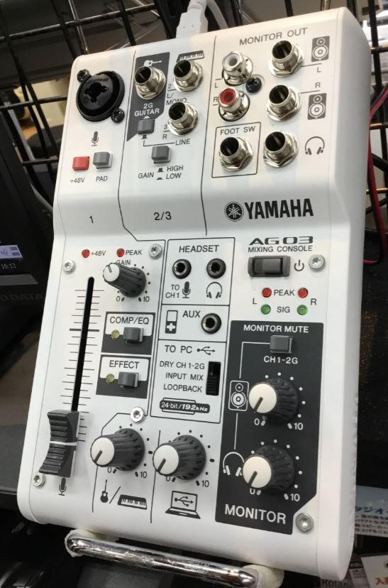 大人気!ウェブキャスティングミキサーAG03、AG06入荷!!｜島村楽器