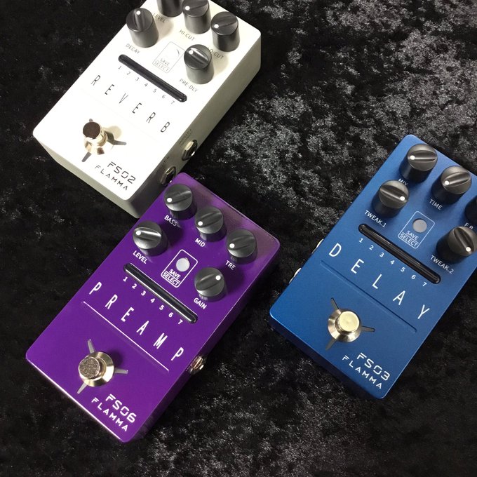 入荷情報】話題のエフェクターFLAMMAが入荷しました｜島村楽器 アミュ