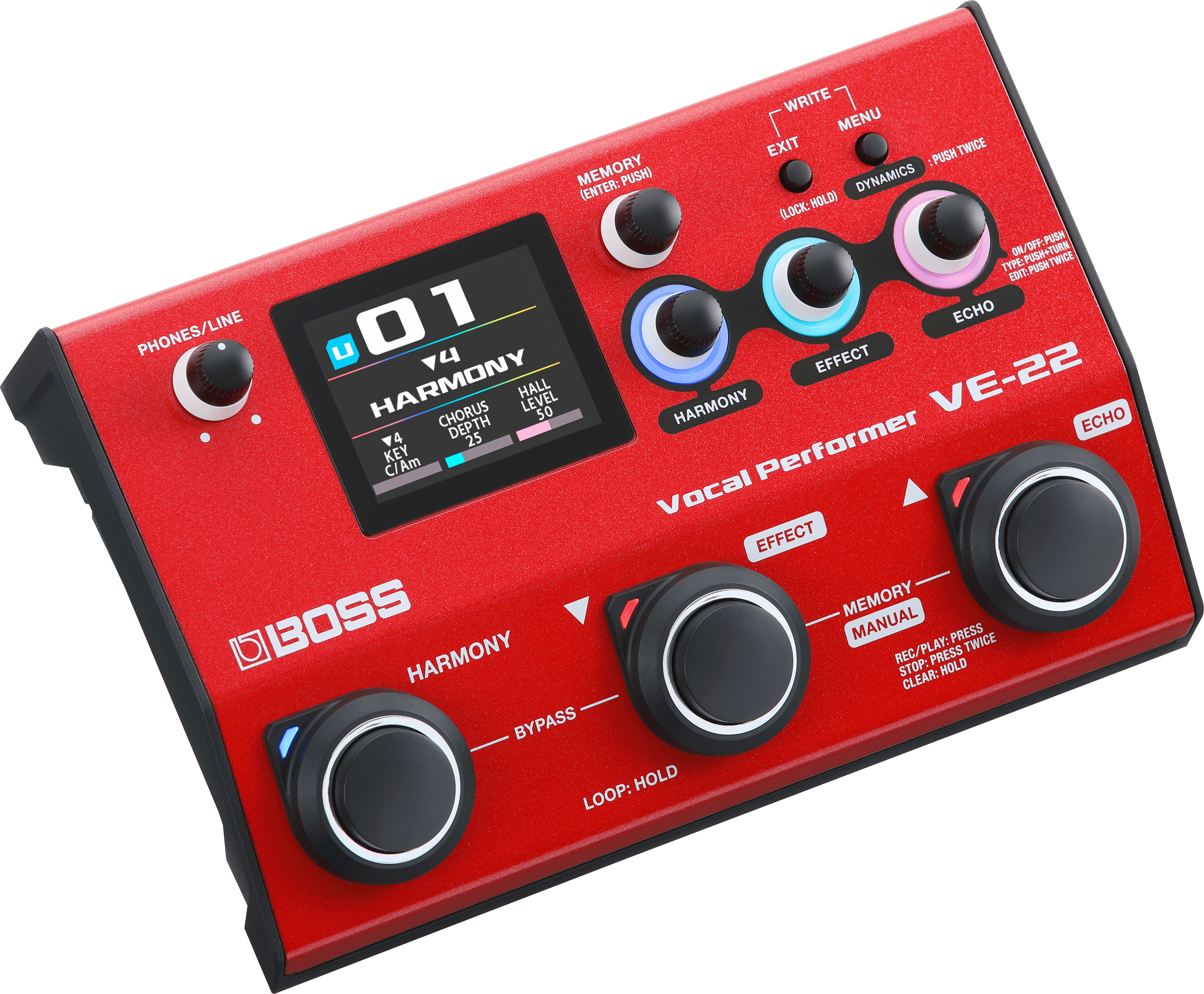 実機レビュー】新たなボーカルエフェクターBOSS VE-22が入荷！簡単操作