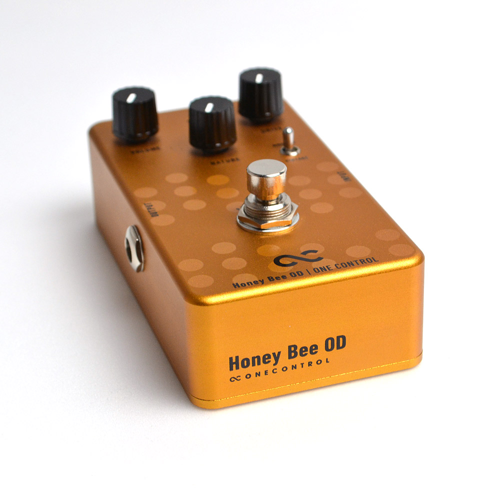 ONE CONTROLの最高傑作ペダル『Honey Bee Overdrive』が入荷しました