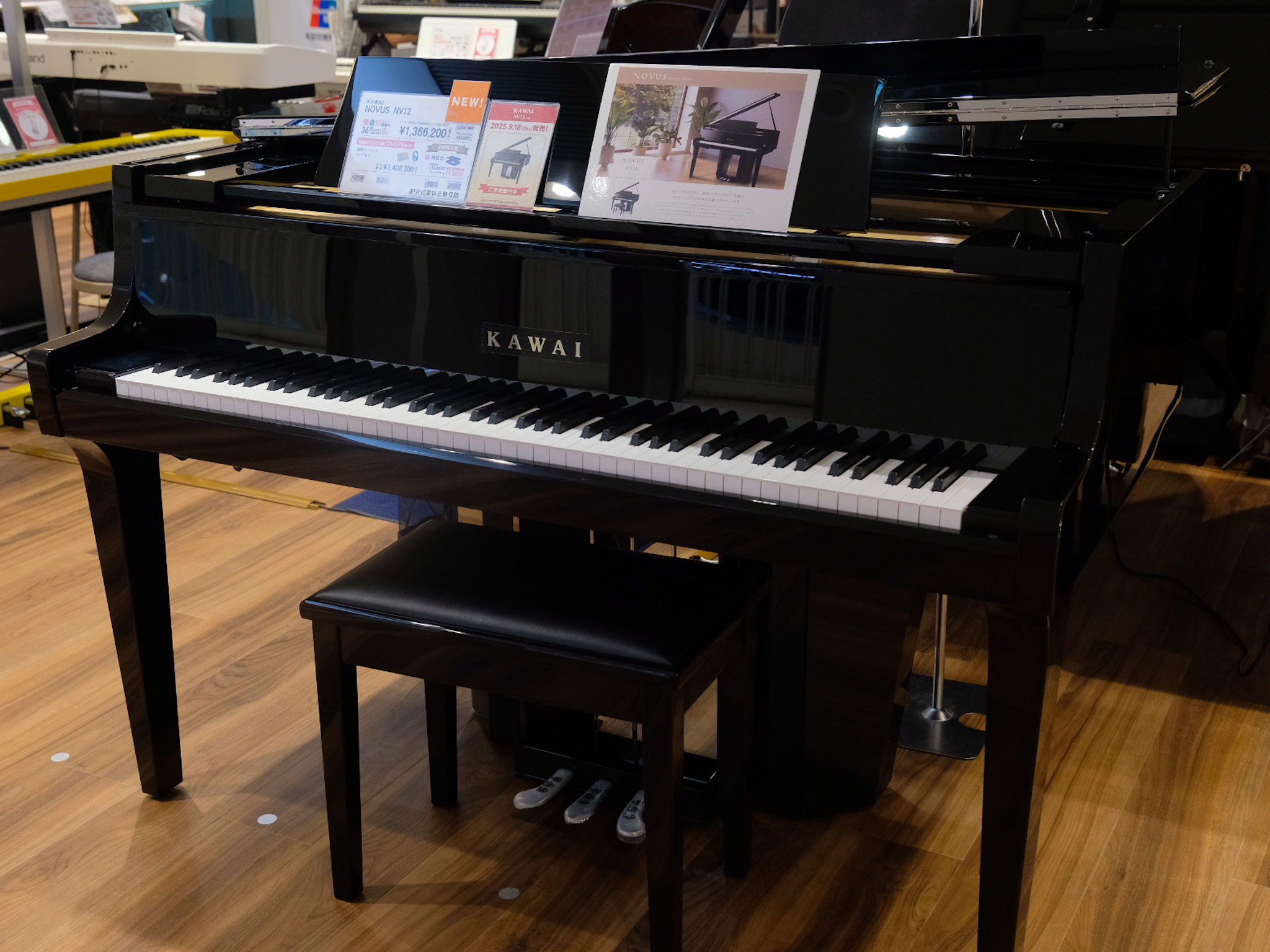新製品】【電子ピアノ】KAWAI（カワイ）新作モデル『NV12』『NV6』発売
