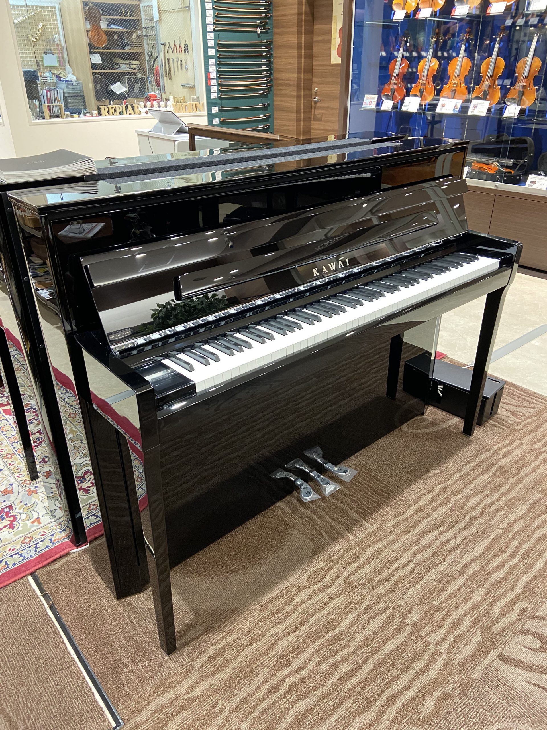 KAWAIハイブリッドピアノ『NOVUS NV5S NV10S』展示中です！｜島村楽器