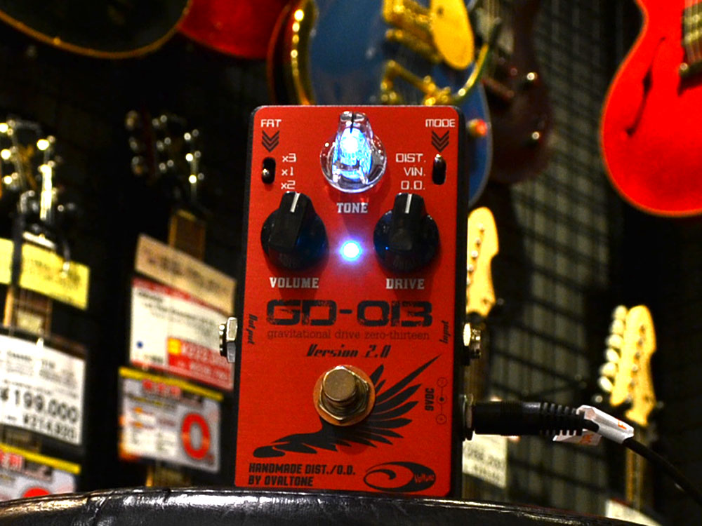 エフェクター】更なる高みへ…OvaltoneのGD-013 Version 2.0が入荷しま