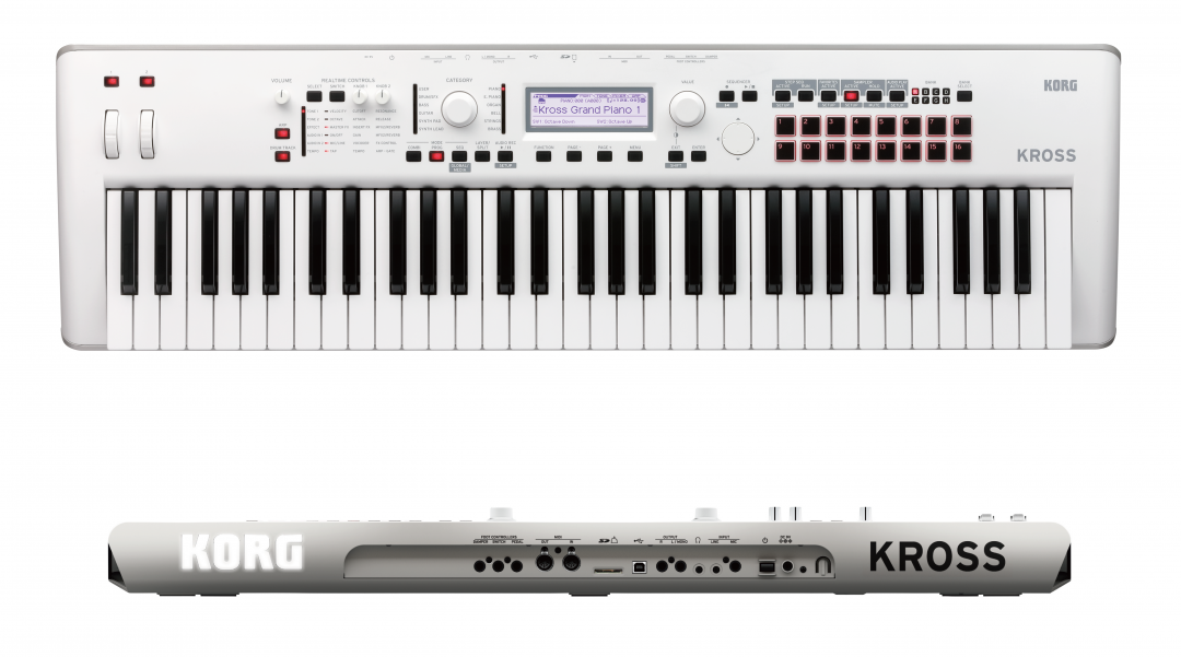 低価格ながらも本格スペックのシンセサイザーKROSS2シリーズにKORG