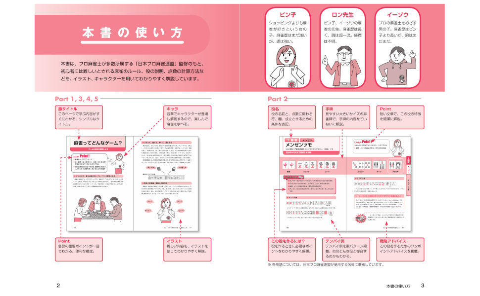 はじめてでも絶対わかる 麻雀／日本プロ麻雀連盟 監修 | 新星出版社