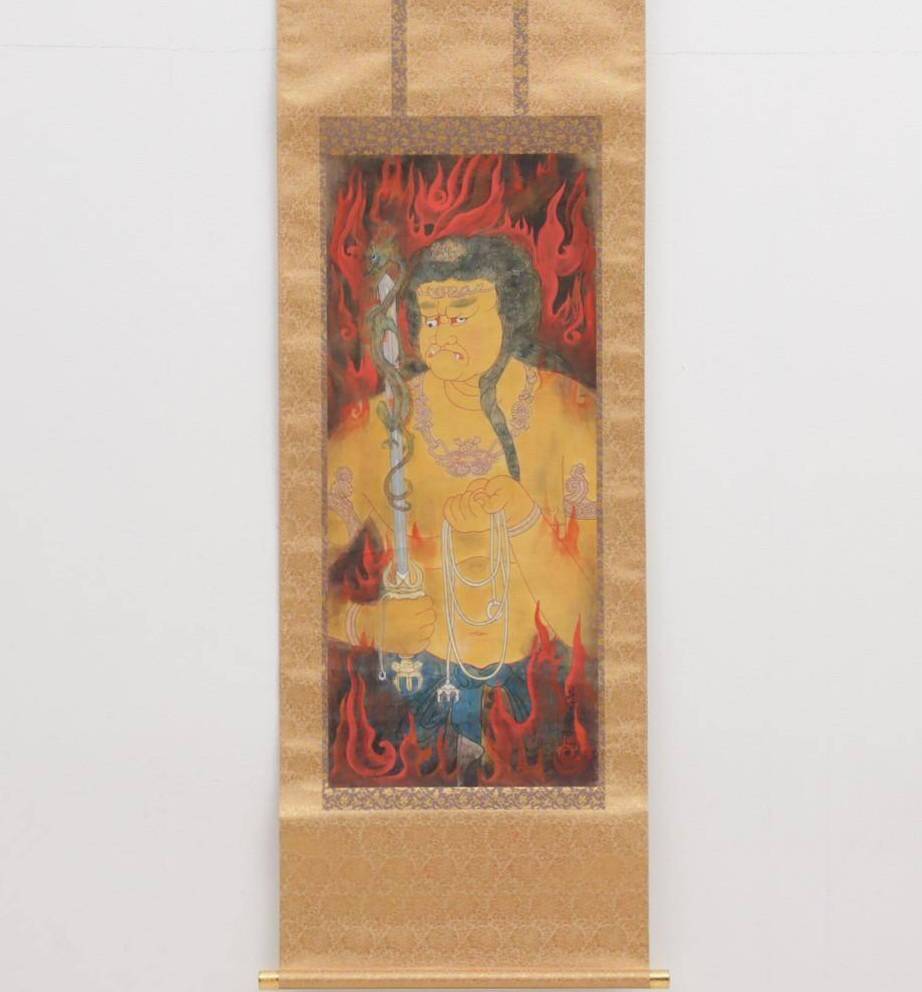 滝沢具幸 掛軸(紙本) 「不動明王」 | 新栄堂